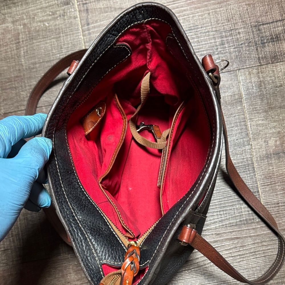 Dooney & Bourke Pebble Collection Lexington  Leather Tote - Picture 11 of 16